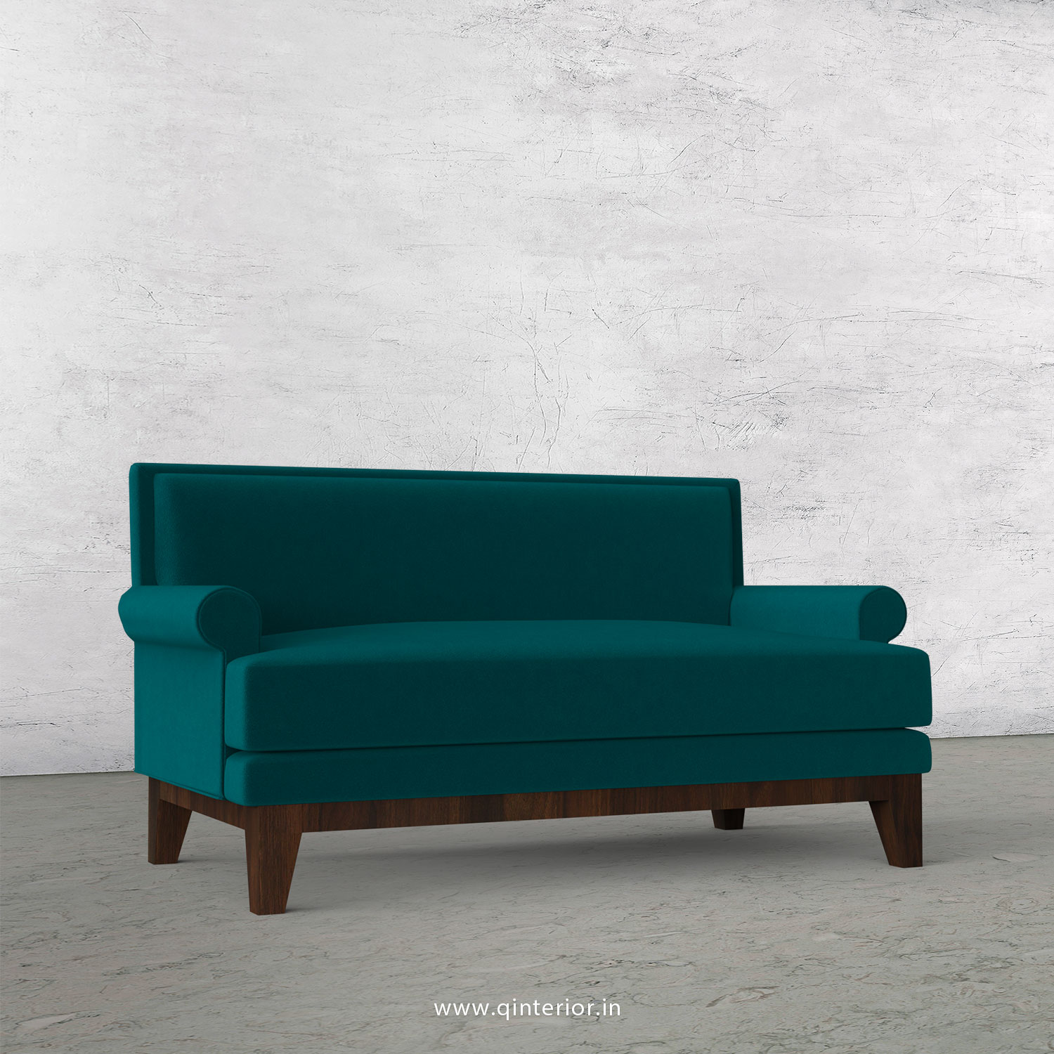 Aviana 2 Seater Sofa in Velvet Fabric - SFA001 VL13
