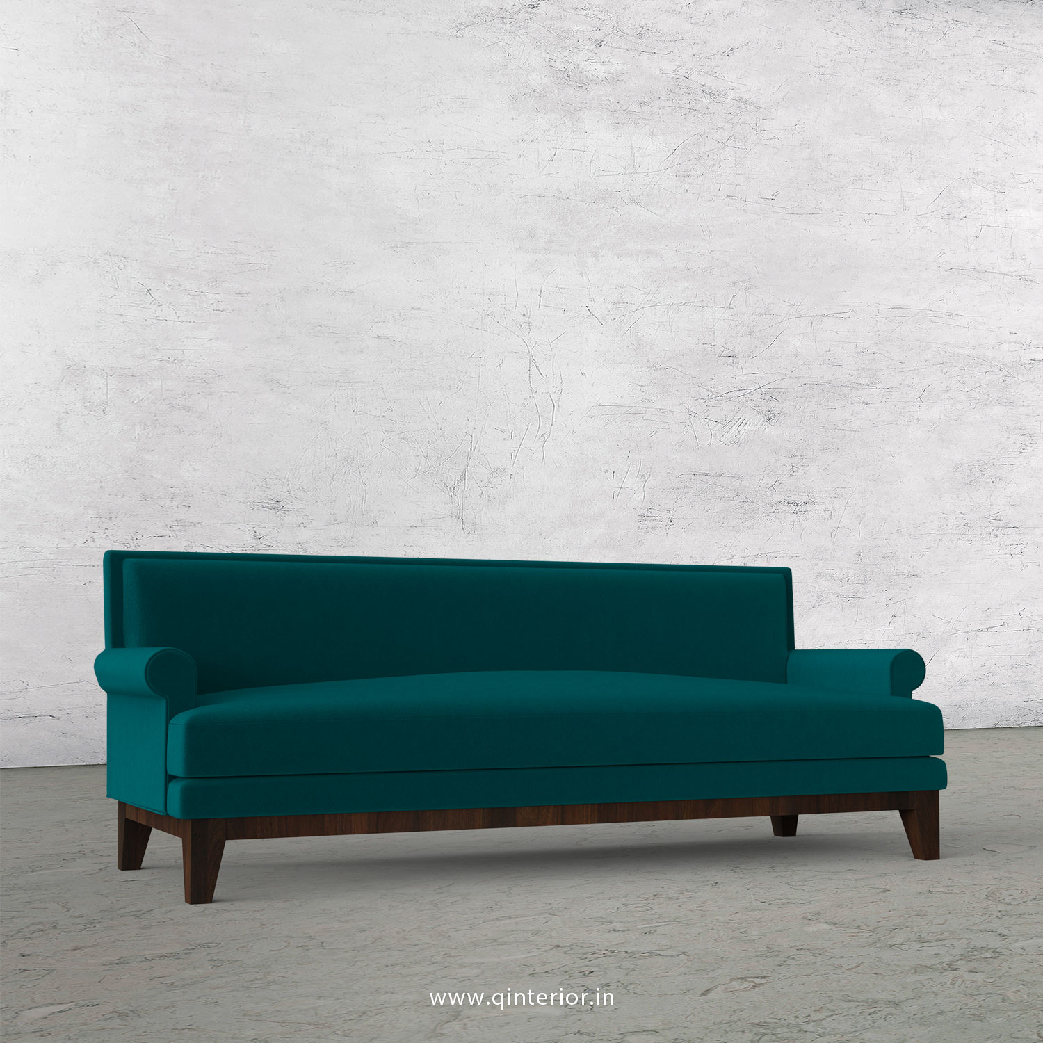 Aviana 3 Seater Sofa in Velvet Fabric - SFA001 VL13