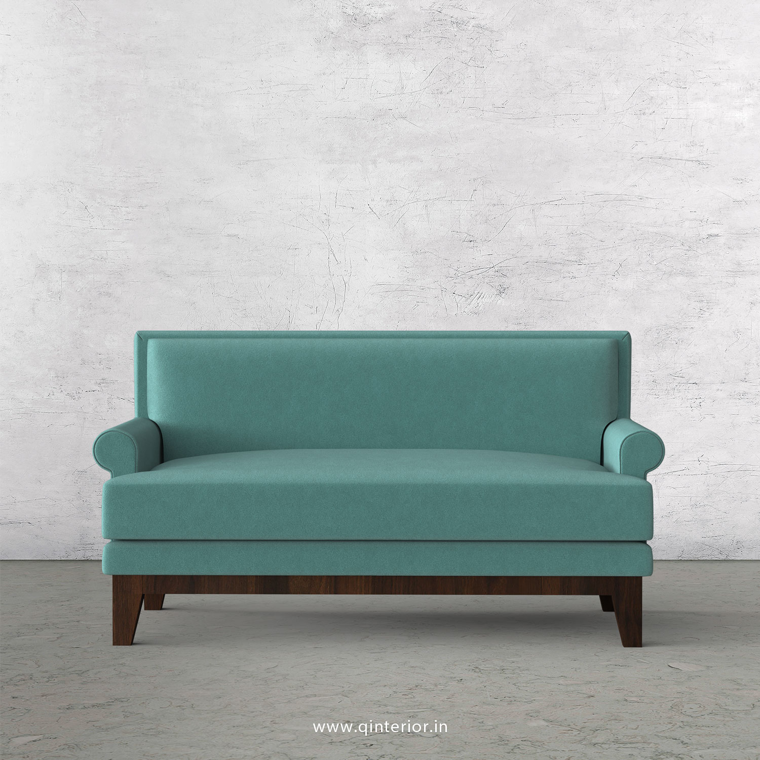 Aviana 2 Seater Sofa in Velvet Fabric - SFA001 VL14