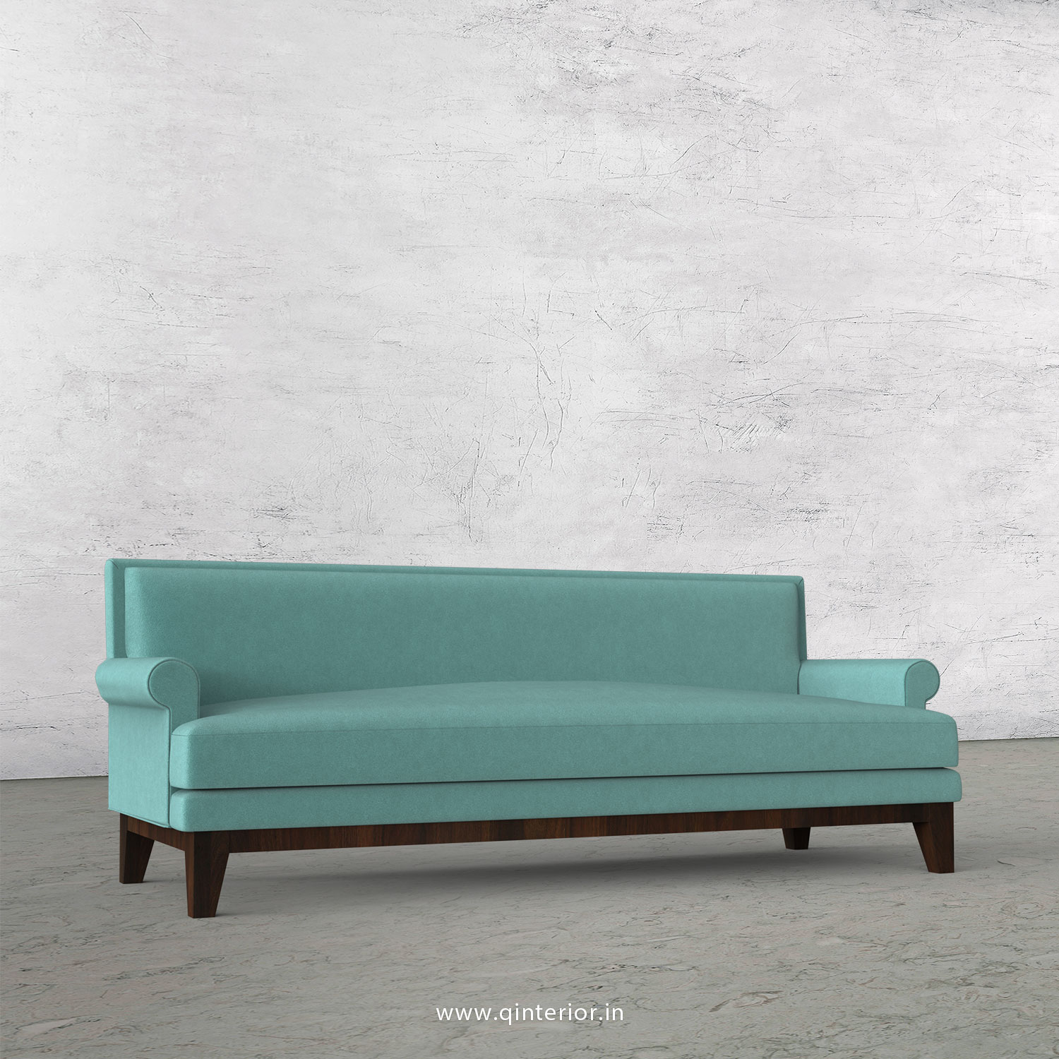 Aviana 3 Seater Sofa in Velvet Fabric - SFA001 VL14