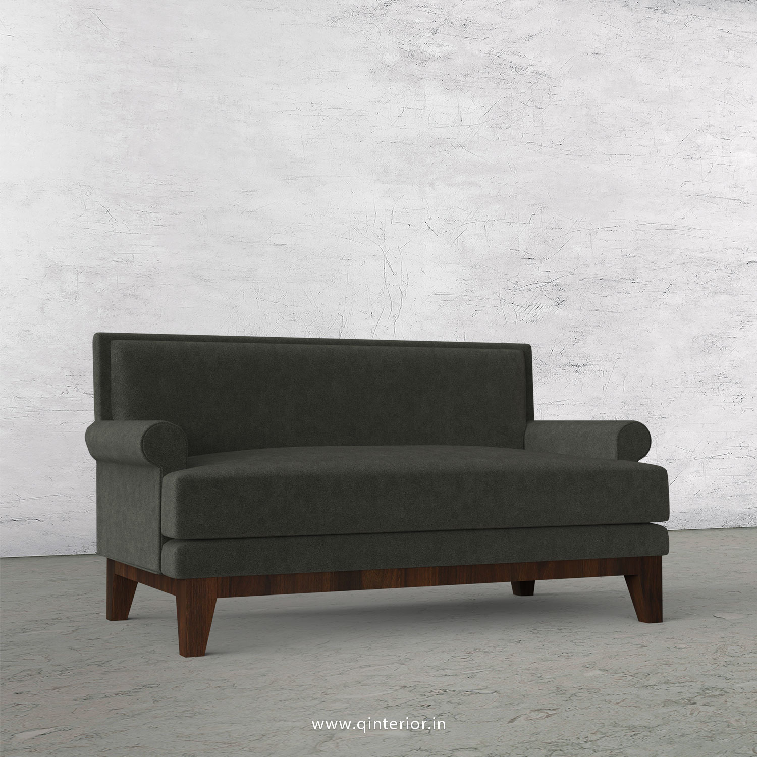 Aviana 2 Seater Sofa in Velvet Fabric - SFA001 VL15