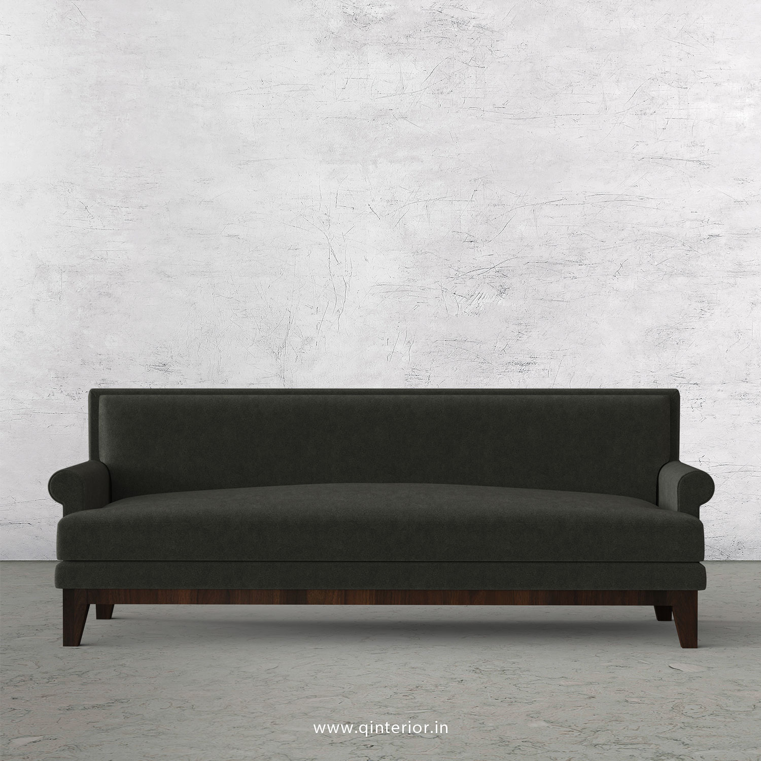 Aviana 3 Seater Sofa in Velvet Fabric - SFA001 VL15