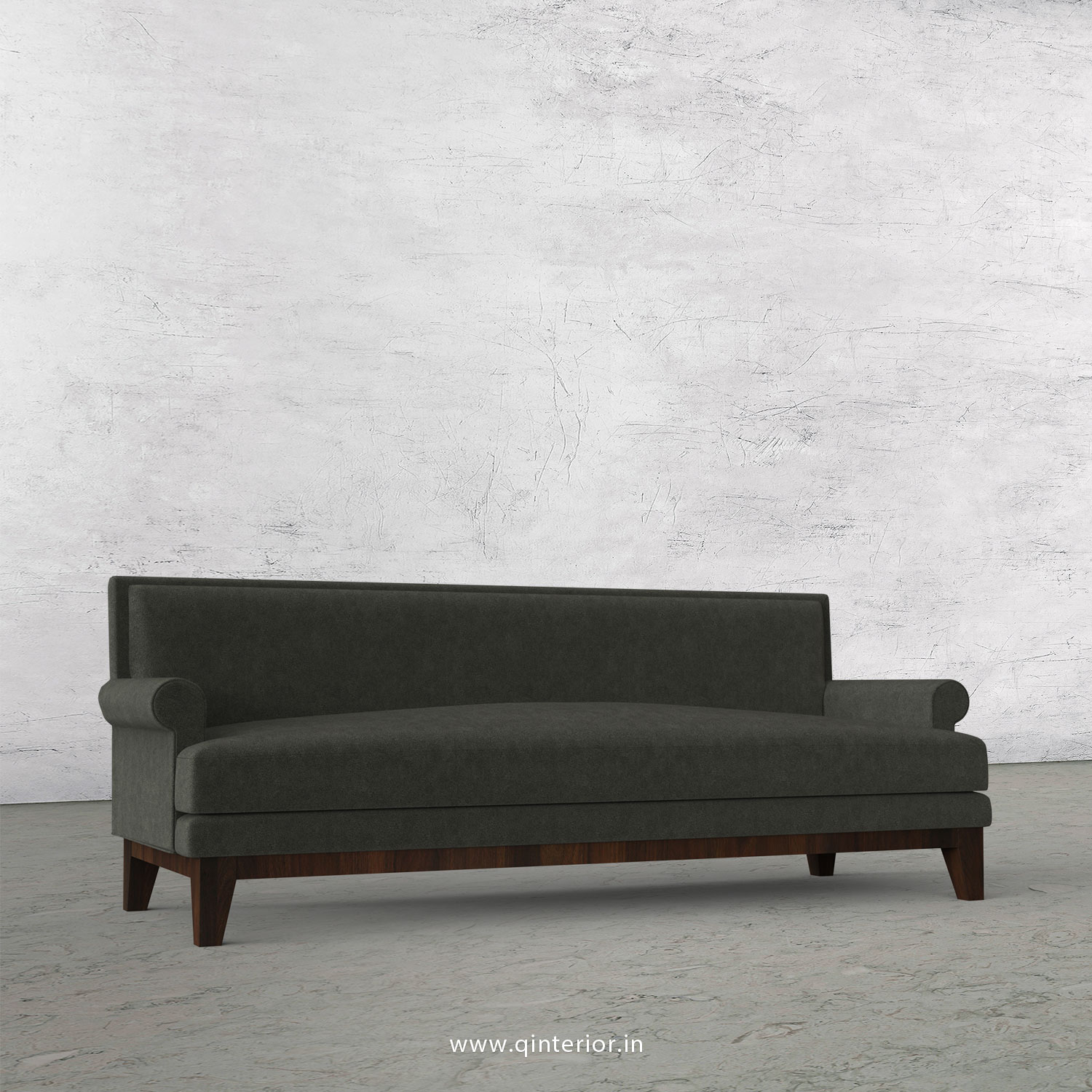 Aviana 3 Seater Sofa in Velvet Fabric - SFA001 VL15