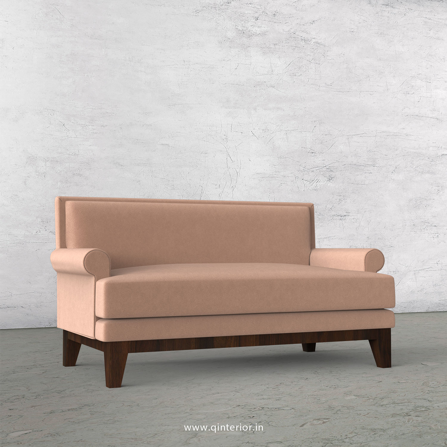 Aviana 2 Seater Sofa in Velvet Fabric - SFA001 VL16