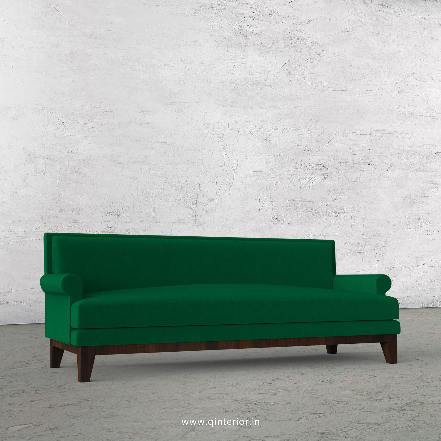 Aviana 3 Seater Sofa in Velvet Fabric - SFA001 VL17