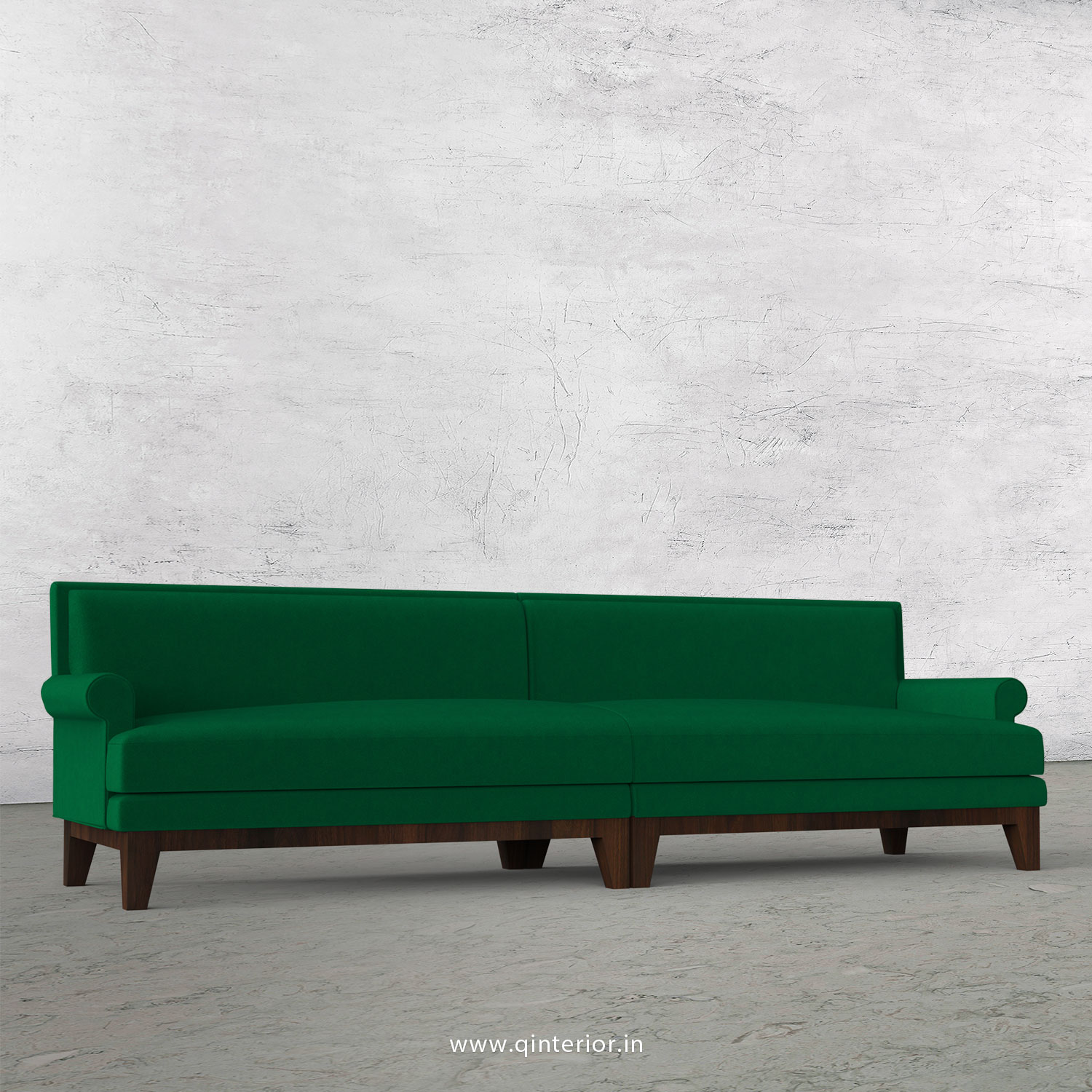 Aviana 4 Seater Sofa in Velvet Fabric - SFA001 VL17