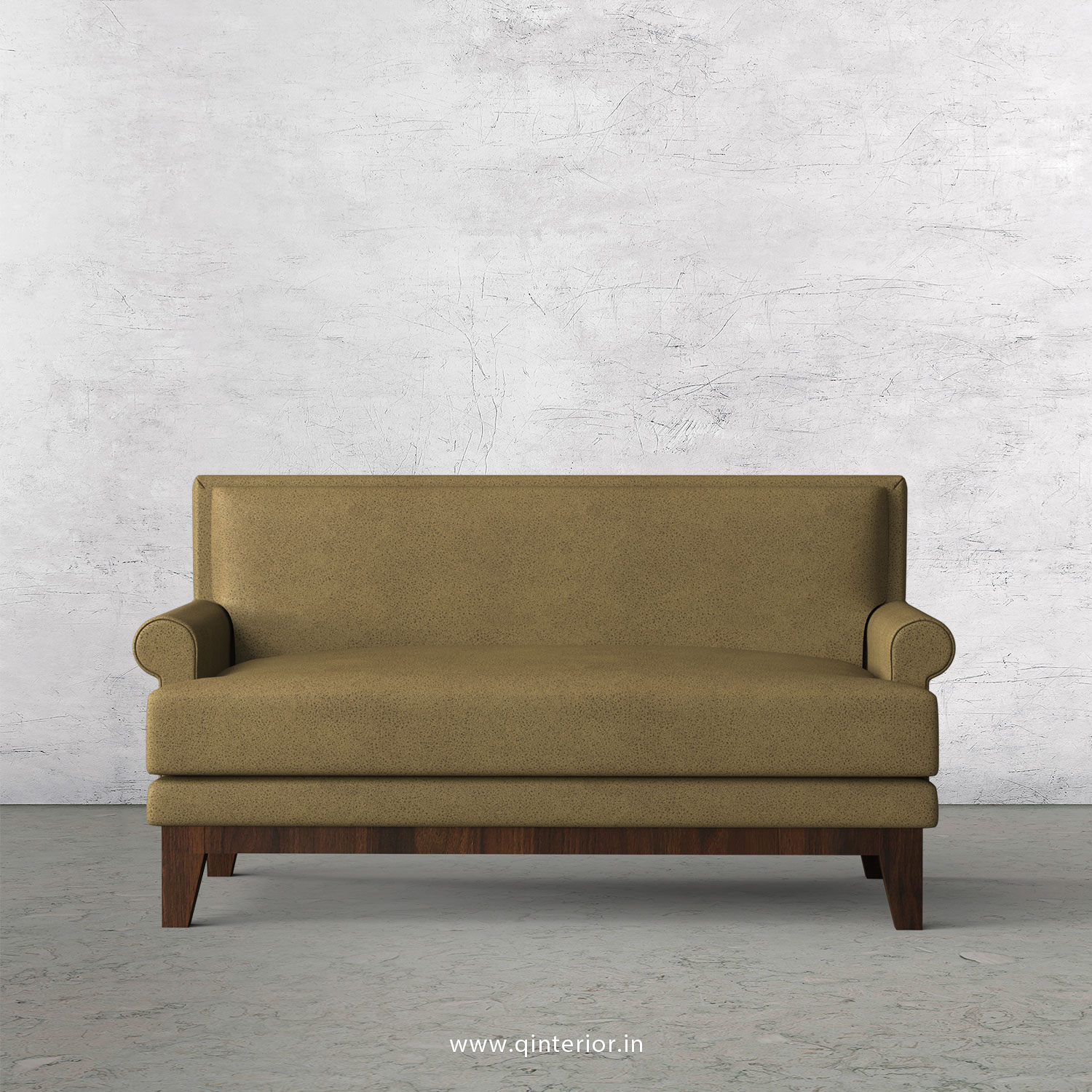 Aviana 2 Seater Sofa in Fab Leather Fabric - SFA001 FL01