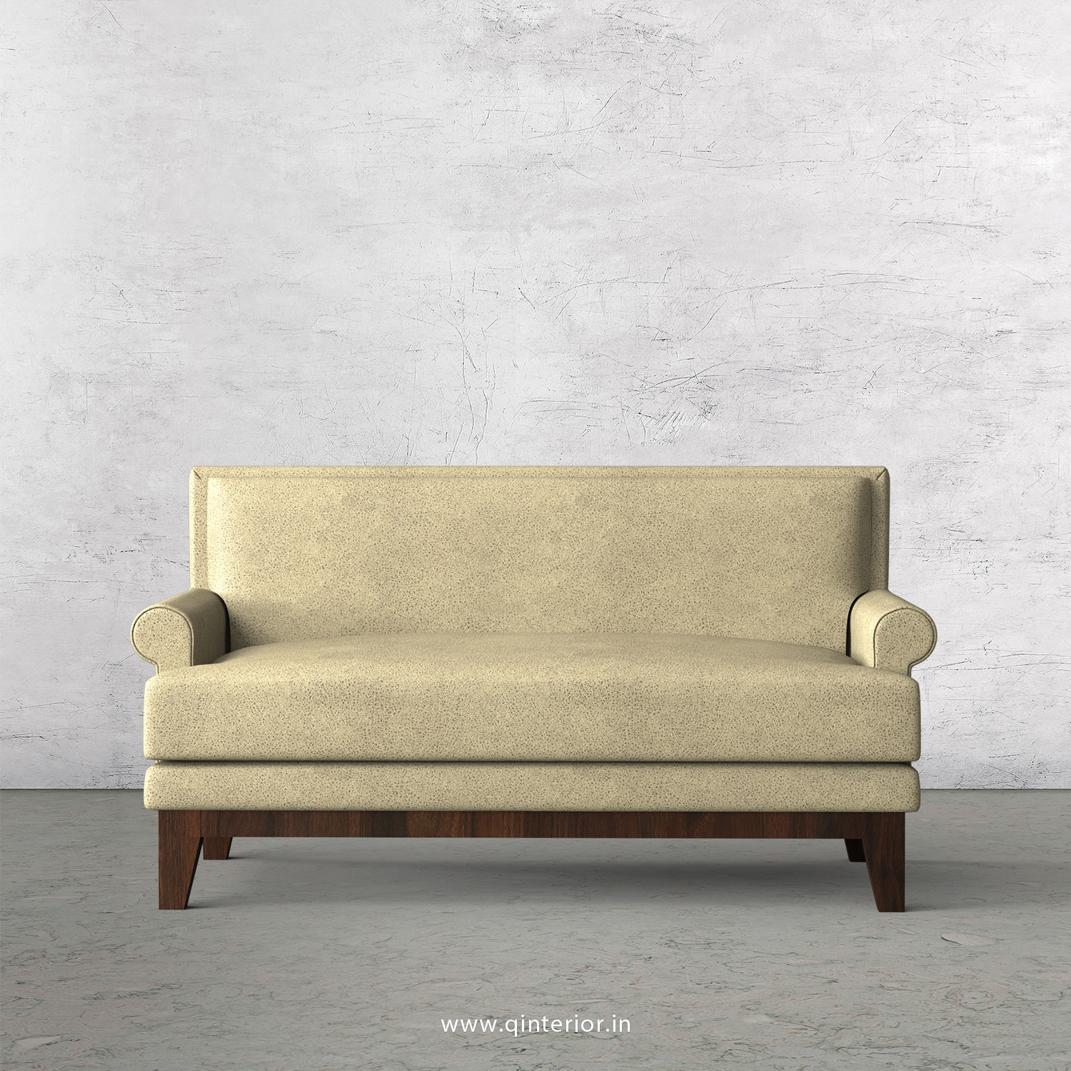 Aviana 2 Seater Sofa in Fab Leather Fabric - SFA001 FL10