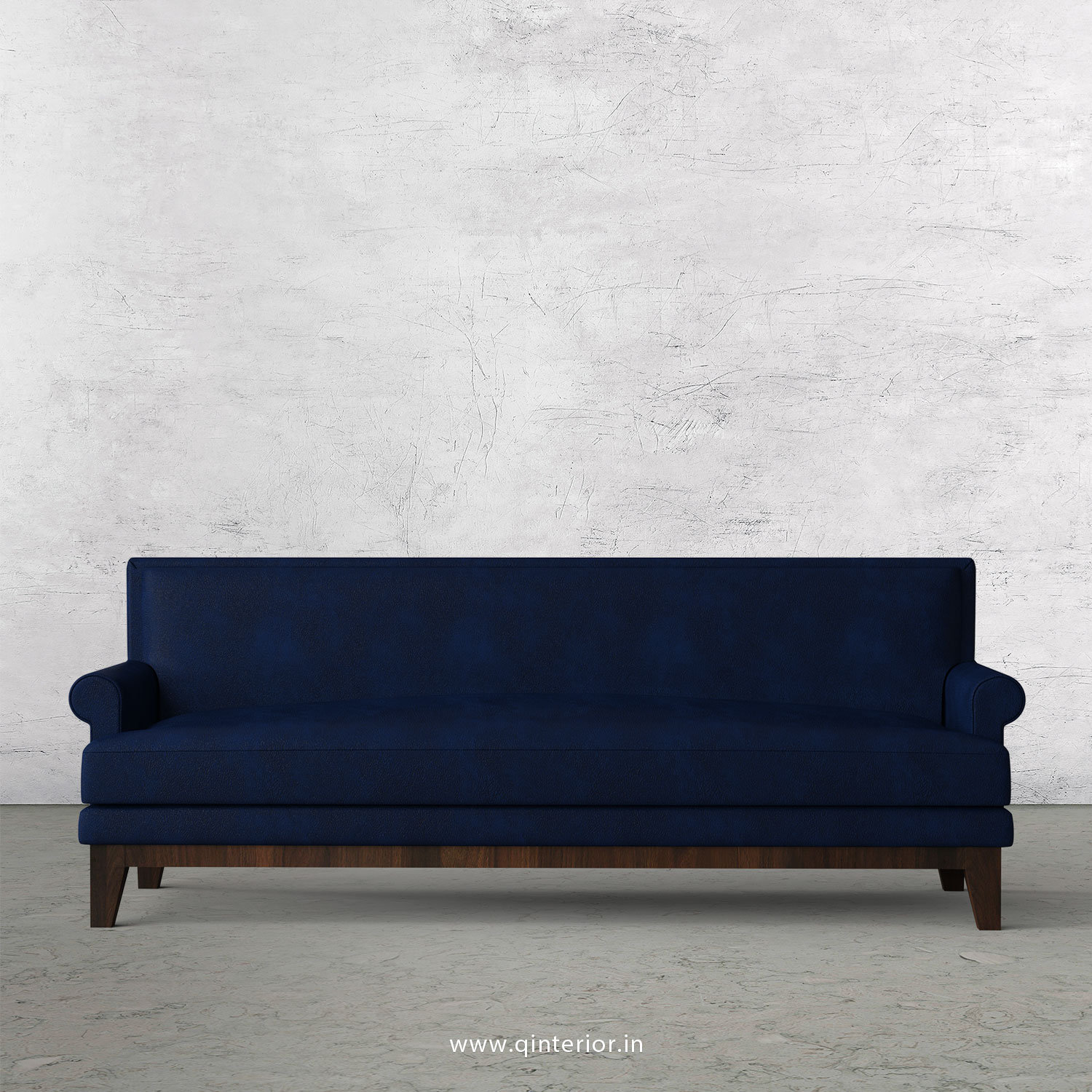 Aviana 3 Seater Sofa in Fab Leather Fabric - SFA001 FL13