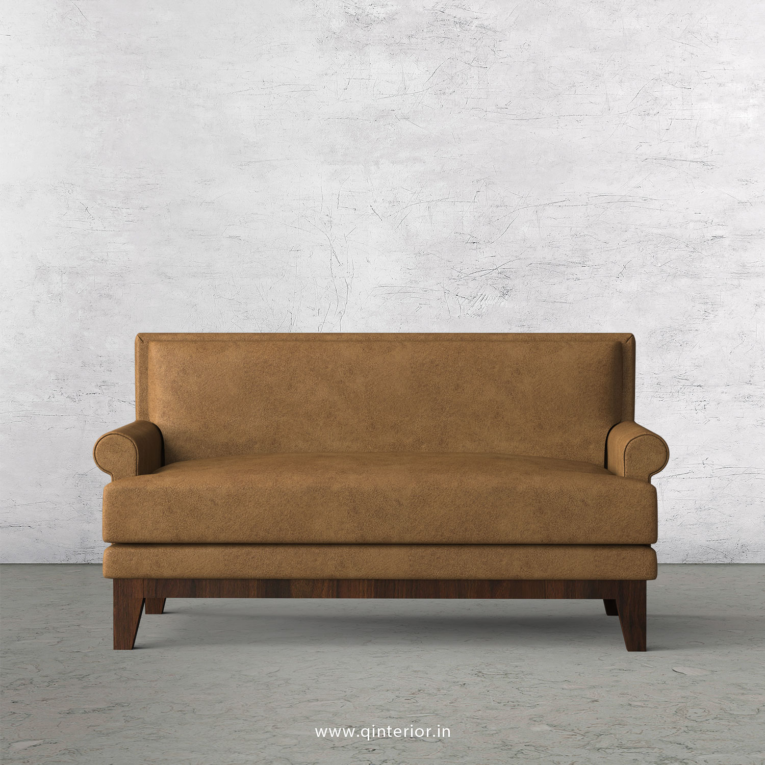 Aviana 2 Seater Sofa in Fab Leather Fabric - SFA001 FL02
