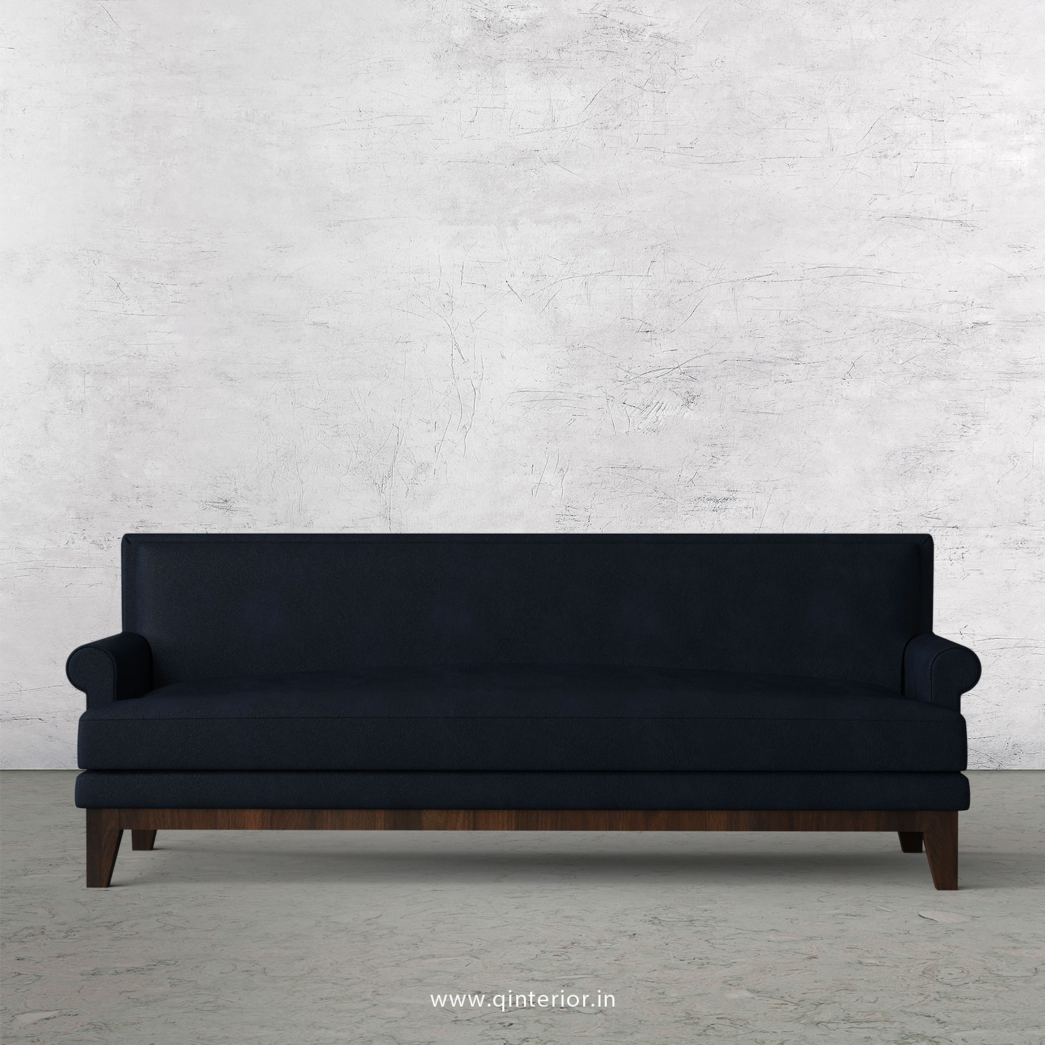 Aviana 3 Seater Sofa in Fab Leather Fabric - SFA001 FL05