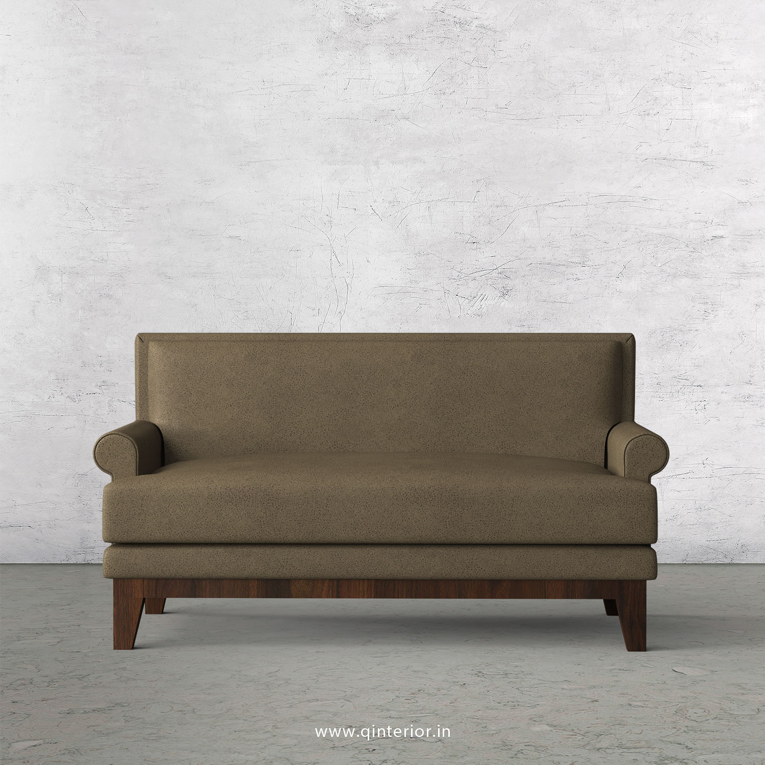 Aviana 2 Seater Sofa in Fab Leather Fabric - SFA001 FL06