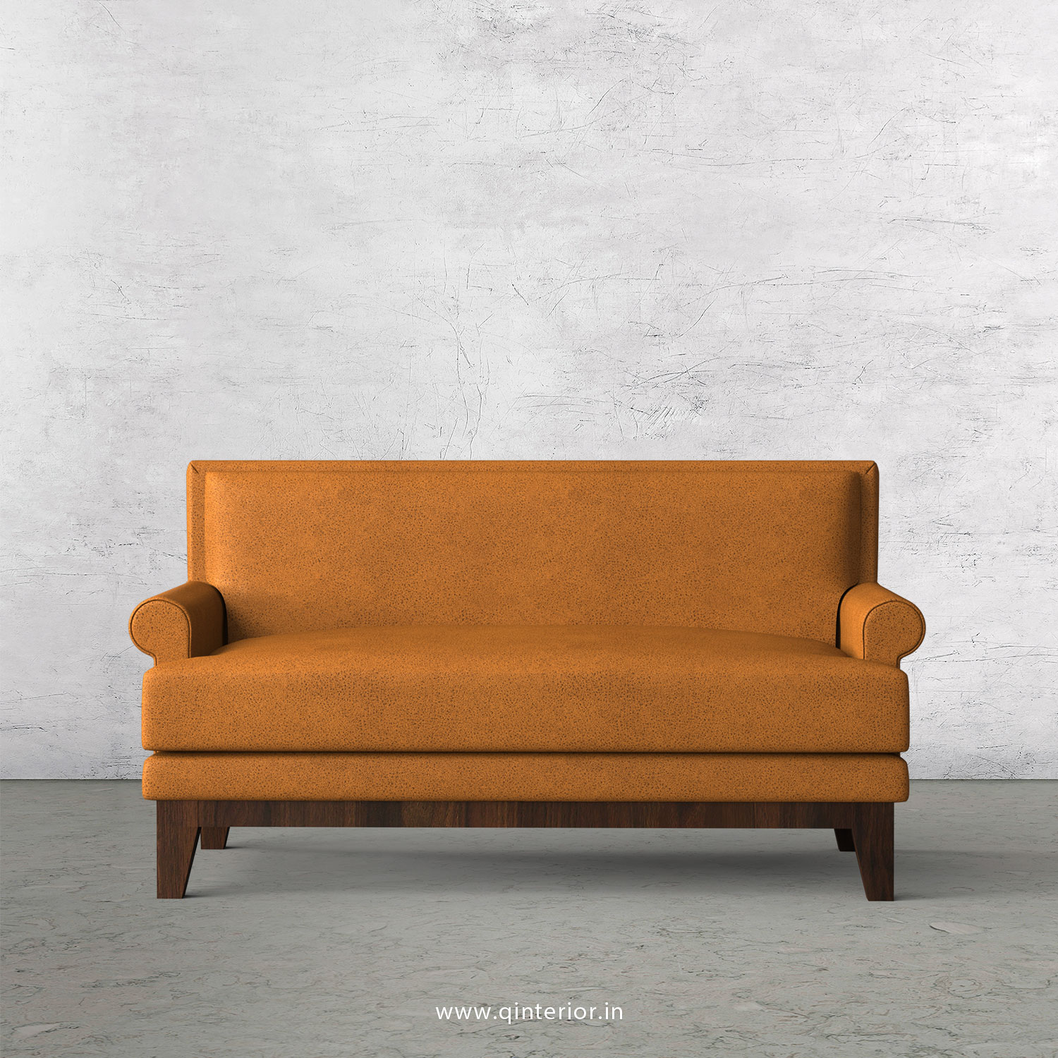 Aviana 2 Seater Sofa in Fab Leather Fabric - SFA001 FL14