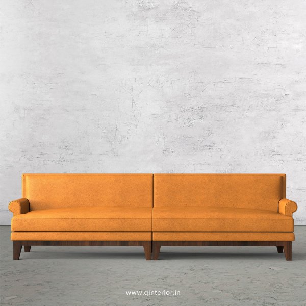 Aviana 4 Seater Sofa in Fab Leather Fabric - SFA001 FL14