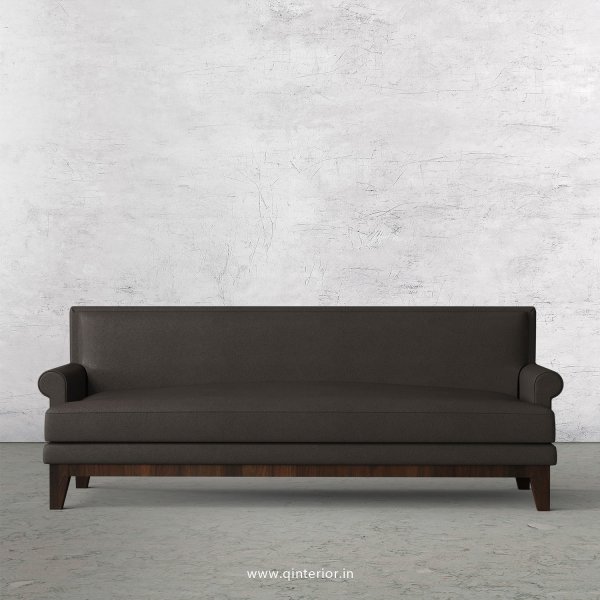 Aviana 3 Seater Sofa in Fab Leather Fabric - SFA001 FL15