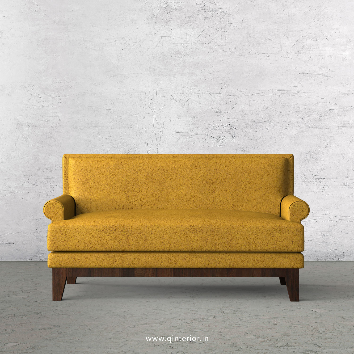 Aviana 2 Seater Sofa in Fab Leather Fabric - SFA001 FL18