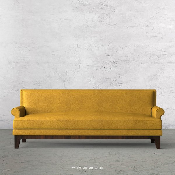 Aviana 3 Seater Sofa in Fab Leather Fabric - SFA001 FL18
