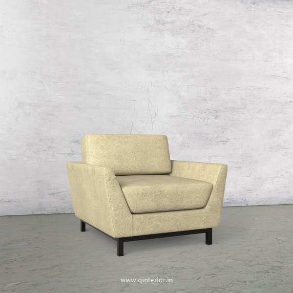 Blitz 1 Seater Sofa in Fab Leather Fabric - SFA002 FL10