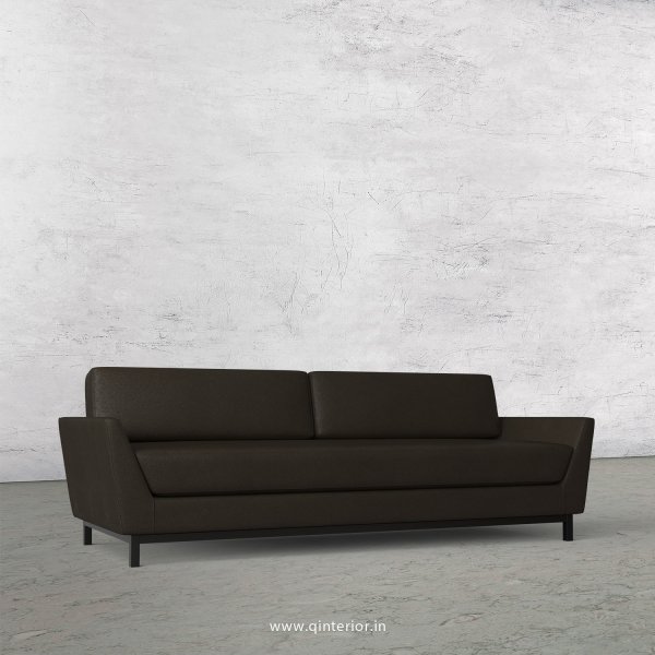 Blitz 3 Seater Sofa in Fab Leather Fabric - SFA002 FL11