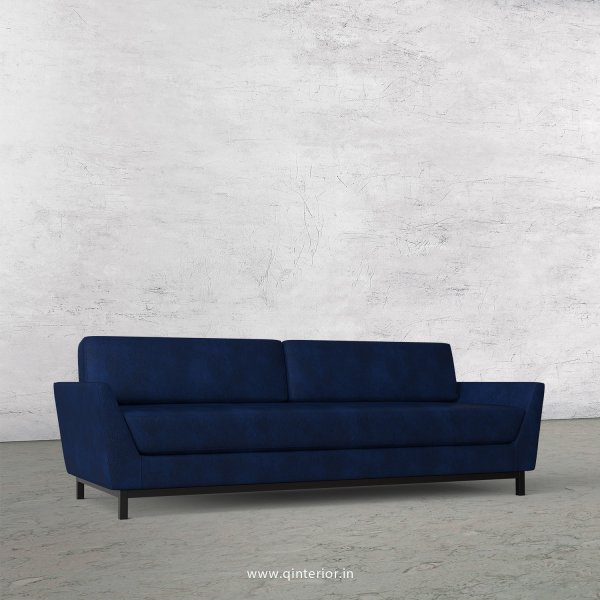 Blitz 3 Seater Sofa in Fab Leather Fabric - SFA002 FL13