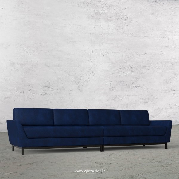Blitz 4 Seater Sofa in Fab Leather Fabric - SFA002 FL13