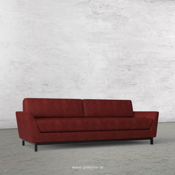 Blitz 3 Seater Sofa in Fab Leather Fabric - SFA002 FL17