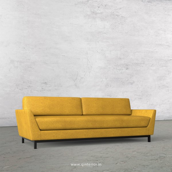 Blitz 3 Seater Sofa in Fab Leather Fabric - SFA002 FL18