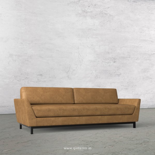 Blitz 3 Seater Sofa in Fab Leather Fabric - SFA002 FL02