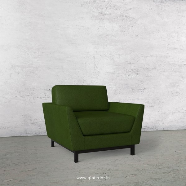 Blitz 1 Seater Sofa in Fab Leather Fabric - SFA002 FL04