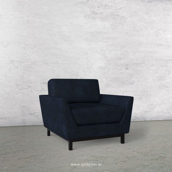 Blitz 1 Seater Sofa in Fab Leather Fabric - SFA002 FL05