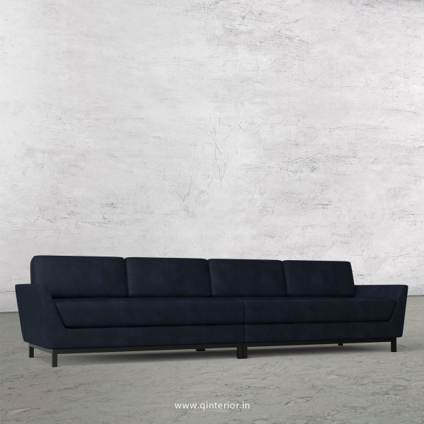 Blitz 4 Seater Sofa in Fab Leather Fabric - SFA002 FL05