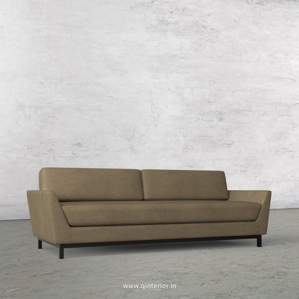Blitz 3 Seater Sofa in Fab Leather Fabric - SFA002 FL06