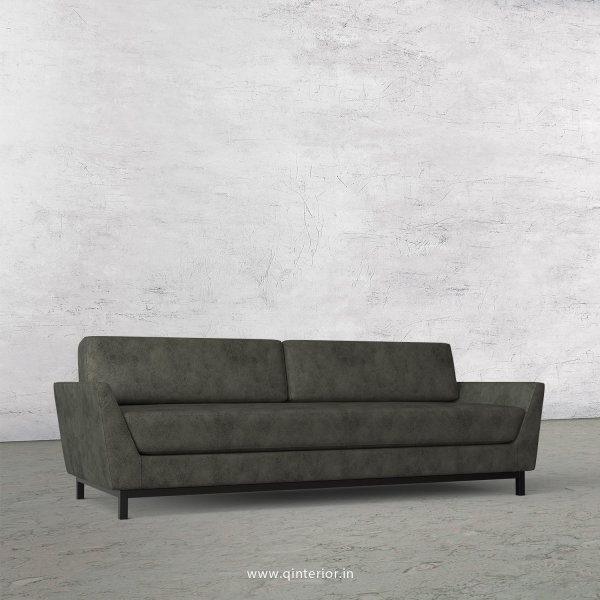 Blitz 3 Seater Sofa in Fab Leather Fabric - SFA002 FL07