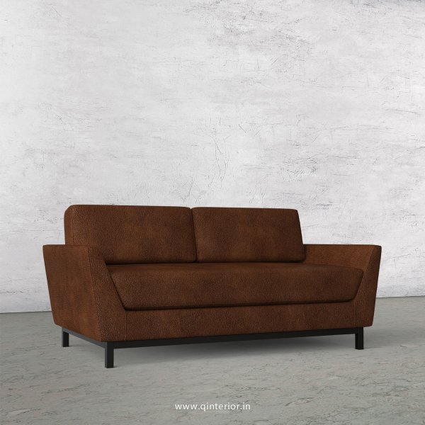 Blitz 2 Seater Sofa in Fab Leather Fabric - SFA002 FL09