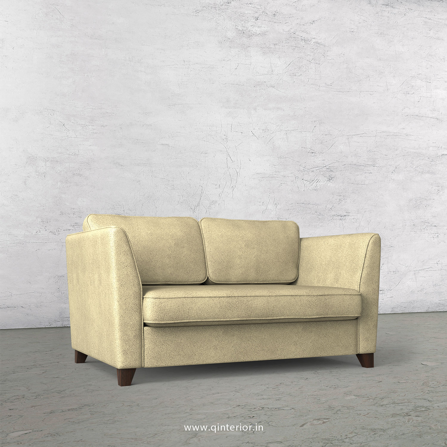 Kingstone 2 Seater Sofa in Fab Leather Fabric - SFA004 FL10