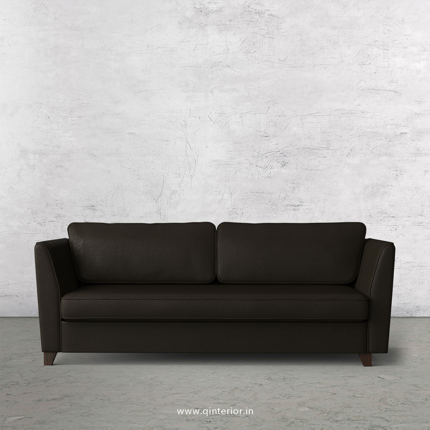 KINGSTONE 3 Seater Sofa in Fab Leather Fabric - SFA004 FL11