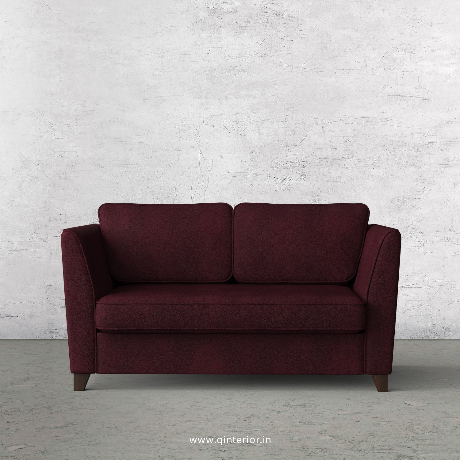 Kingstone 2 Seater Sofa in Fab Leather Fabric - SFA004 FL12