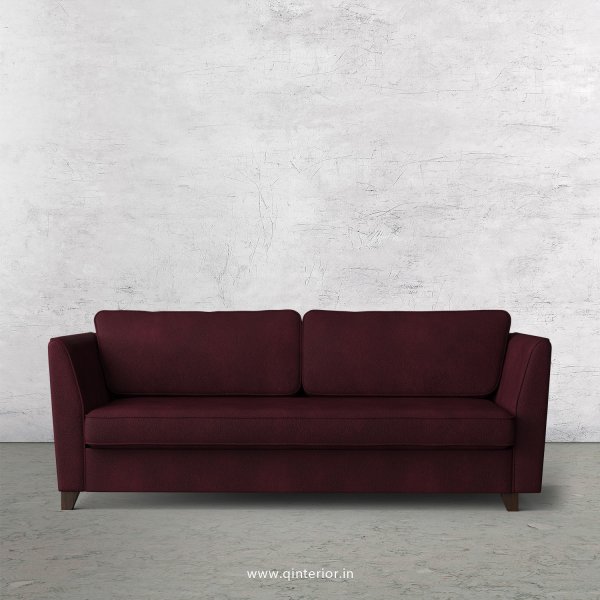 KINGSTONE 3 Seater Sofa in Fab Leather Fabric - SFA004 FL12