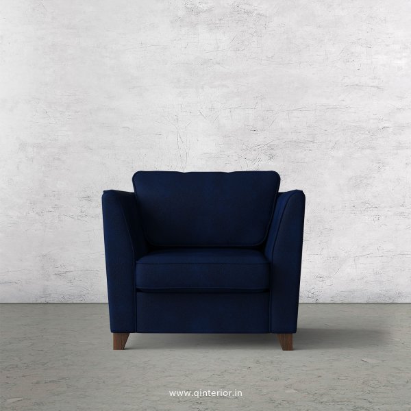KINGSTONE 1 Seater Sofa in Fab Leather Fabric - SFA004 FL13