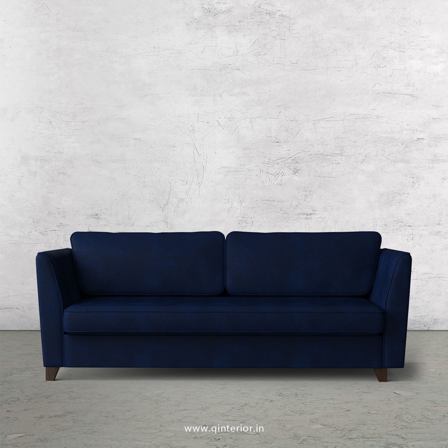 KINGSTONE 3 Seater Sofa in Fab Leather Fabric - SFA004 FL13