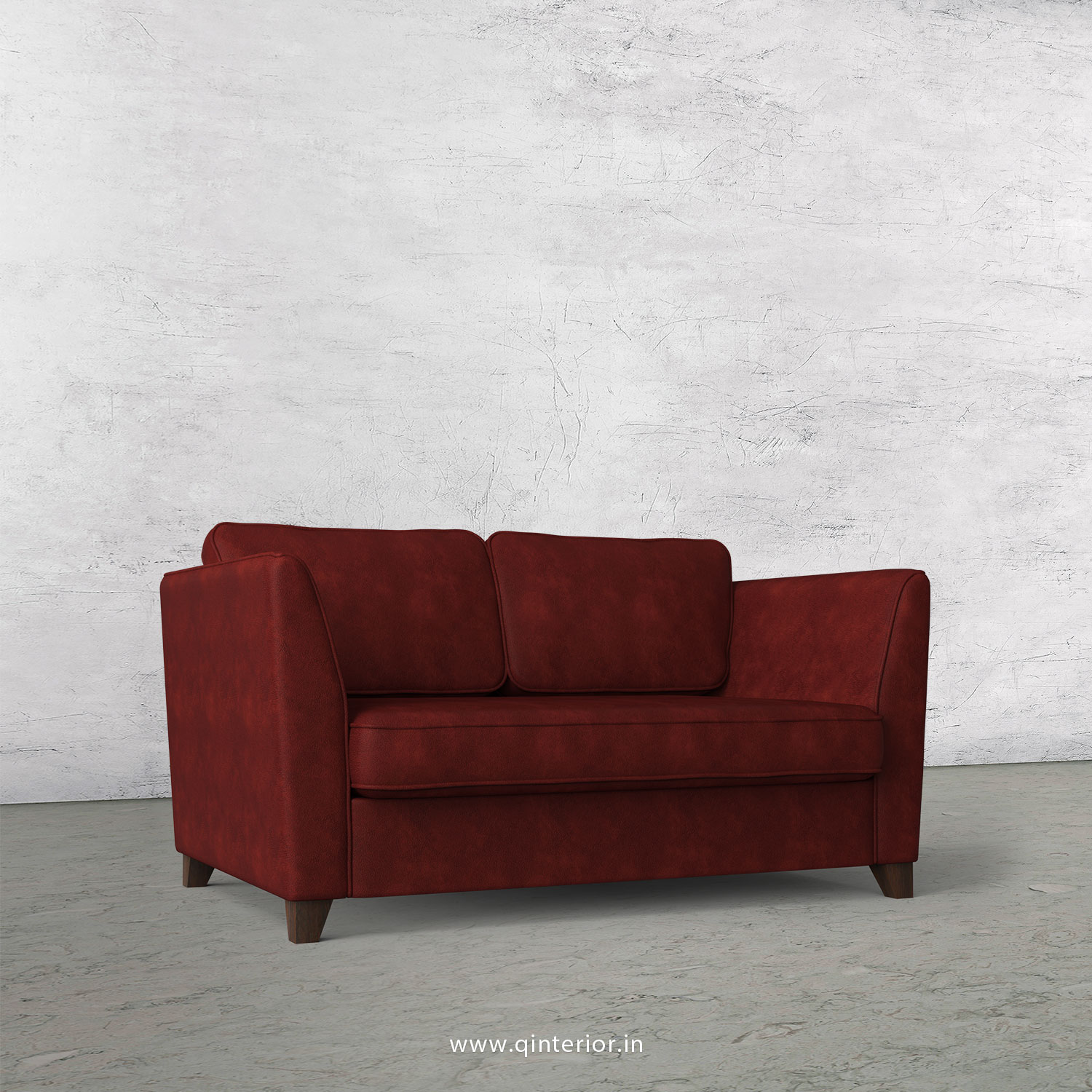 Kingstone 2 Seater Sofa in Fab Leather Fabric - SFA004 FL17