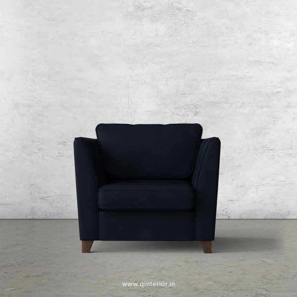 KINGSTONE 1 Seater Sofa in Fab Leather Fabric - SFA004 FL05
