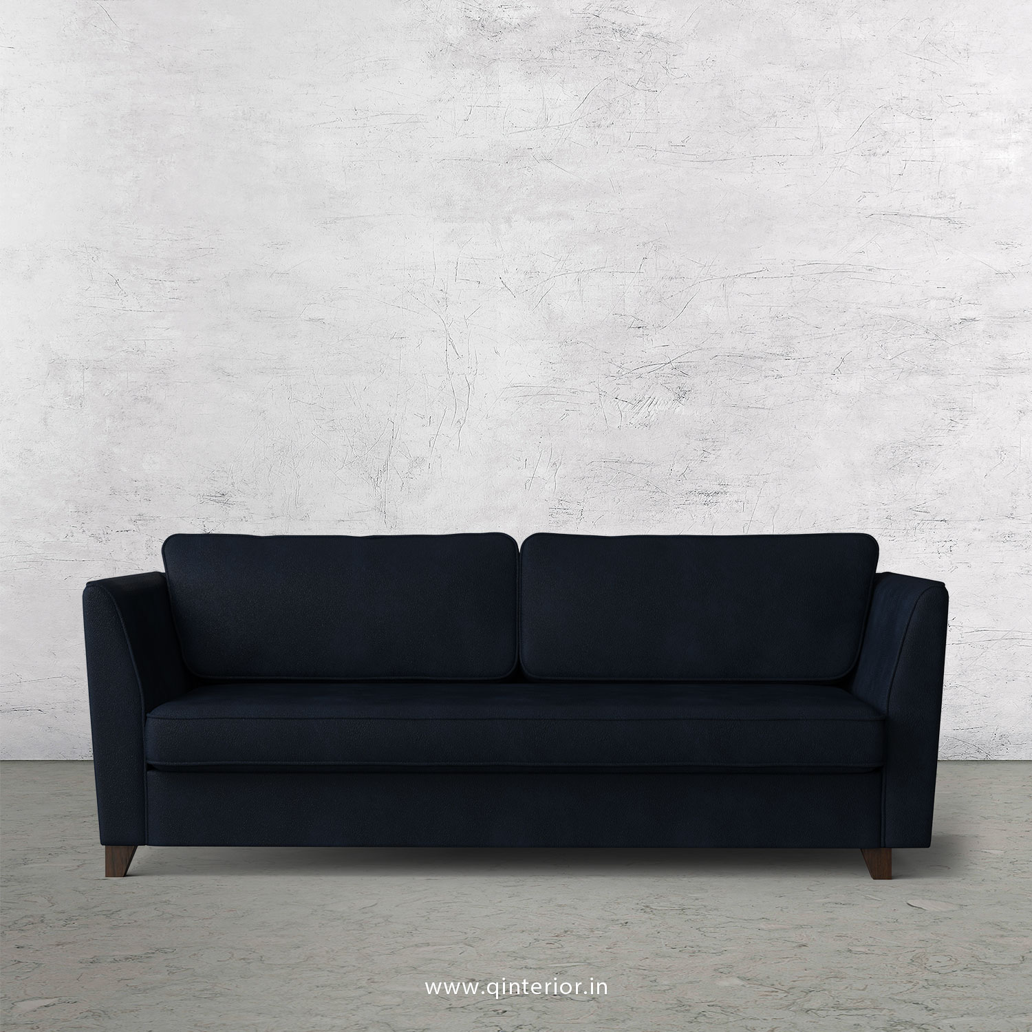 KINGSTONE 3 Seater Sofa in Fab Leather Fabric - SFA004 FL05