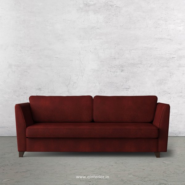 KINGSTONE 3 Seater Sofa in Fab Leather Fabric - SFA004 FL08