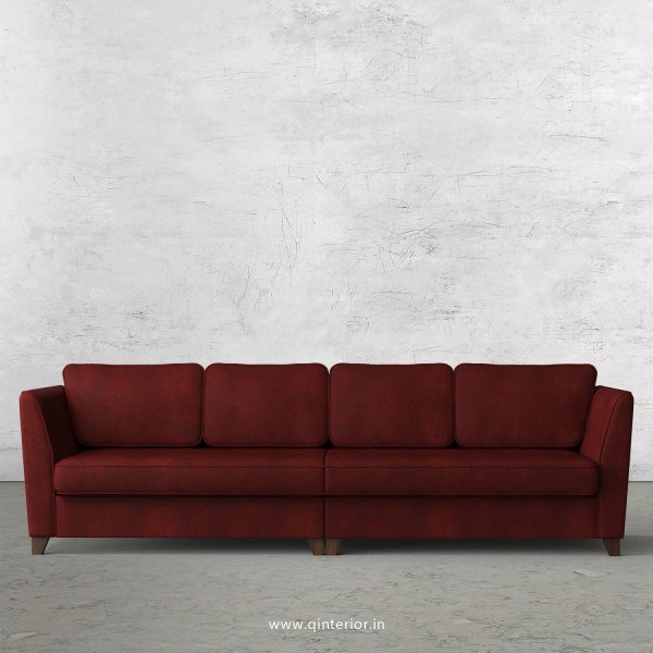 Kingstone 4 Seater Sofa in Fab Leather Fabric - SFA004 FL08