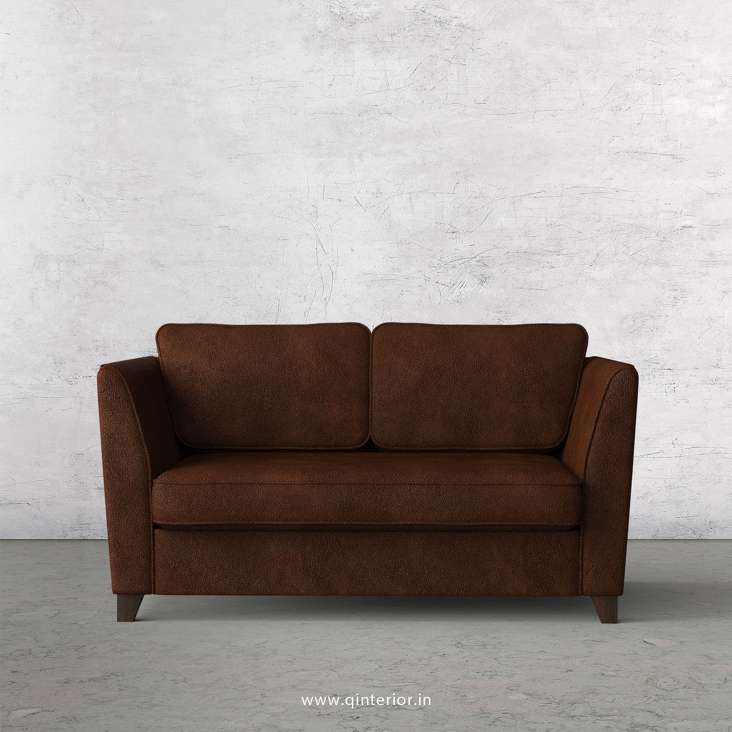 Kingstone 2 Seater Sofa in Fab Leather Fabric - SFA004 FL09