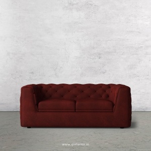 ERGO 2 Seater Sofa in Fab Leather Fabric - SFA009 FL08