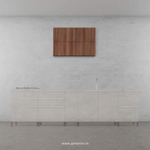 Stable Kitchen Wall Cabinet in Teak Finish - KWC009 C3