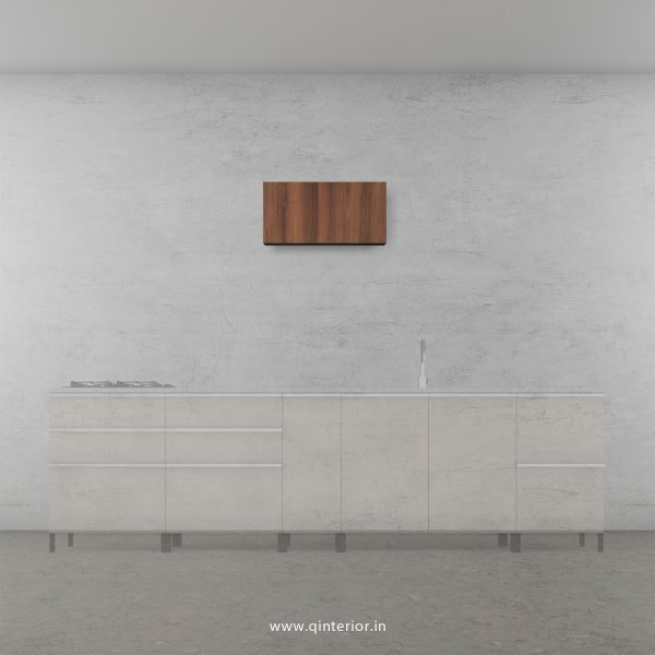 Stable Kitchen Wall Cabinet in Teak Finish - KWC011 C3