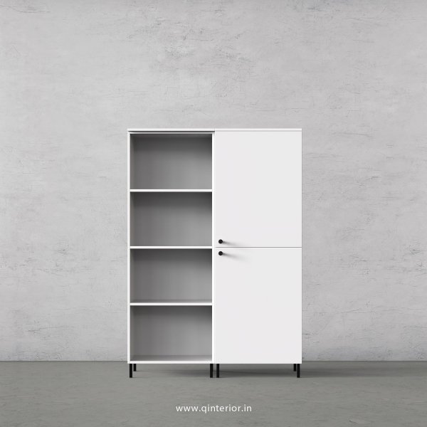 Stable Book Shelf in White Finish – BSL007 C4